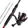 KastKing Royale Legend II Spinning Fishing Combos, 7'3'' M Twin