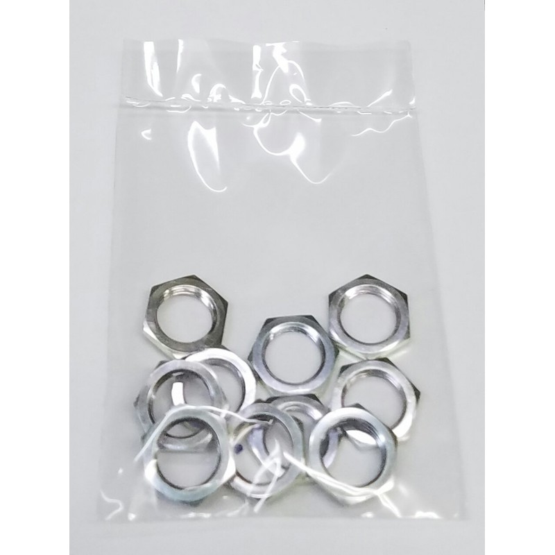 [M9x12x2] Pipe Nut (P=0.75) (10 Pack)