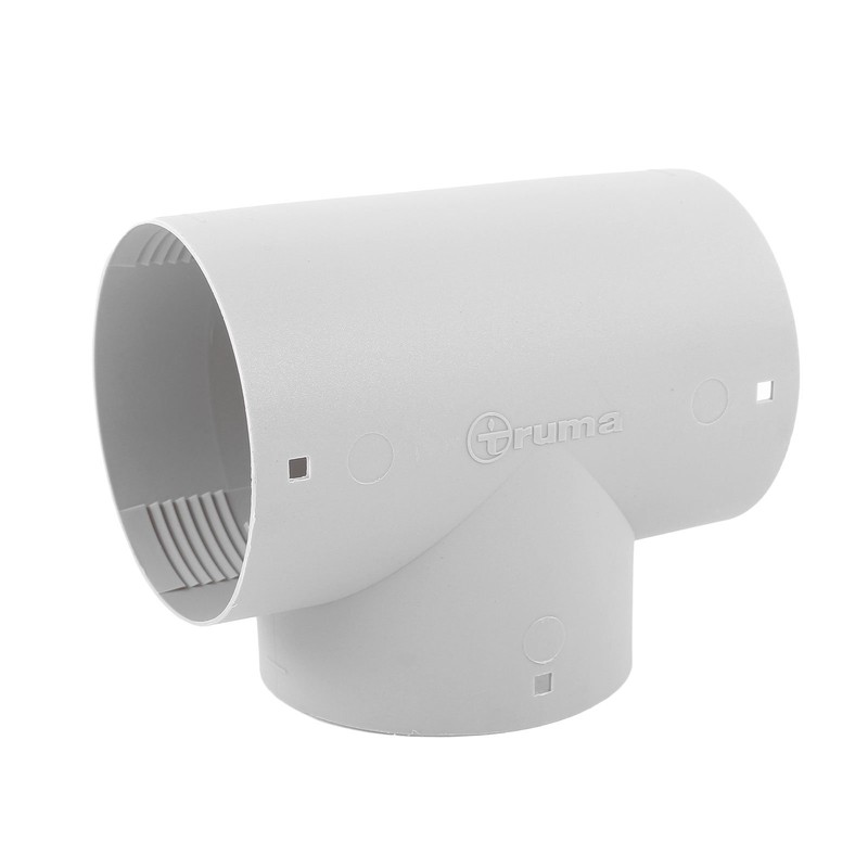 Truma T Piece for Warm Air Pipes Grey for 65
