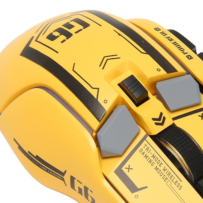 Gaming Mouse 2.4G Wired Bluetooth 3 Mode 5 Adjustable DPI