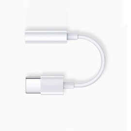 Fteysak USB C to 3.5mm Audio Adapter Type C to Earphone Aux Jack Dongle USB-C Type C Adapter Connects to The USB Port of The Earphone Cable with The 3.5MM Aux Audio Jack