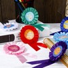 Yuxung 20 Pcs Motivational Rosette Award Ribbons Set Inspirational Award