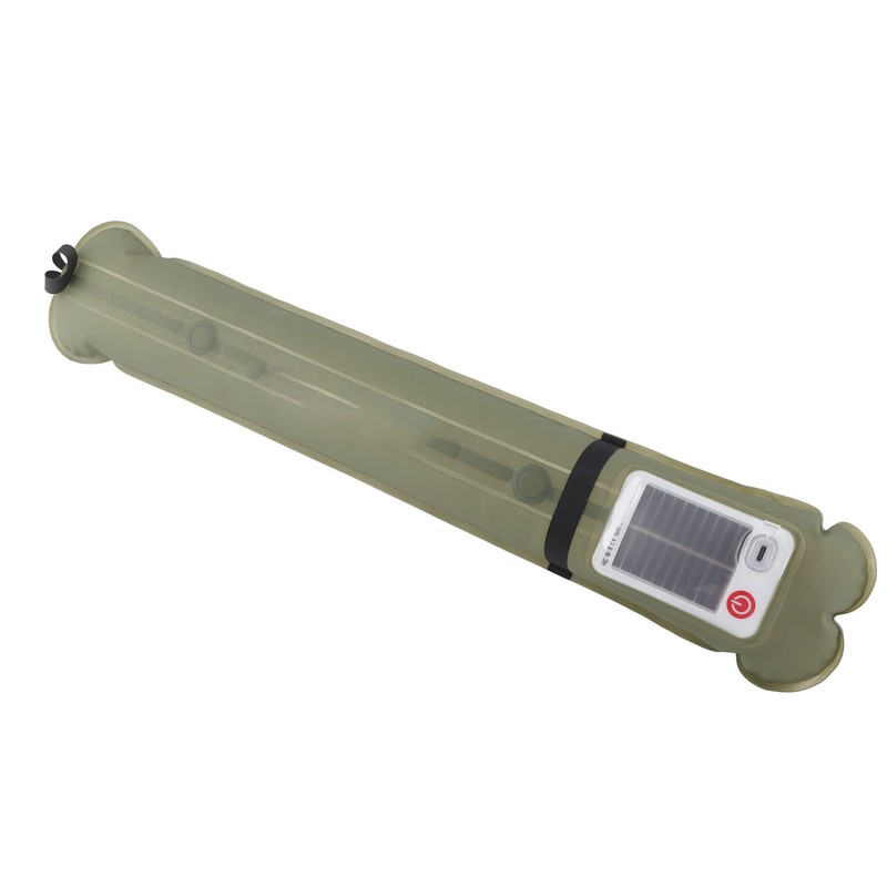 Inflatable Camping Light Tube Solar Power USB Powered Strong Magnetic
