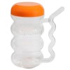 Arrow Plastic SET OF 6 Plastic Sip-A-MUG with Built-In straw,