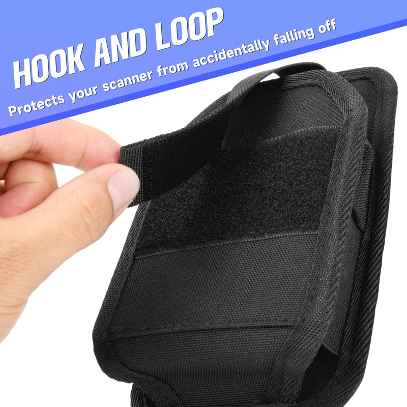 Scanner Holster, Rugged Carrying Case Pouch for Zebra TC51 TC52