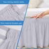Bed Skirt Queen Size Wrap Around Style by Comfort Beddings
