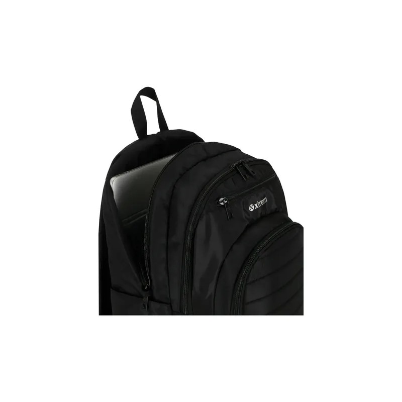 Mochila Escolar Xtrem Lexington 6xt Negro 15 Pulgadas