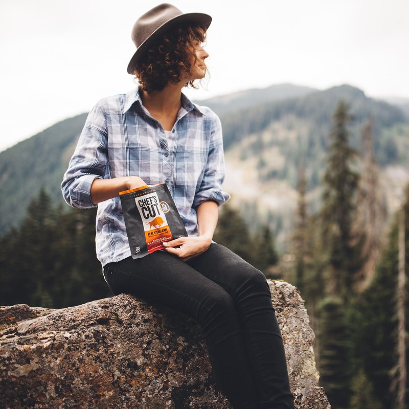 Chef's Cut Tender Real Steak Jerky, Chipotle Cracked Pepper, 2.5