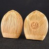 白檀 香合 Buddha Good Luck Zodiac Please 守本尊 (Child (Rat)