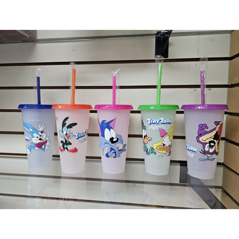 no TINY TOONS Vaso SABRIMAGICOS Plastic change color With Cold