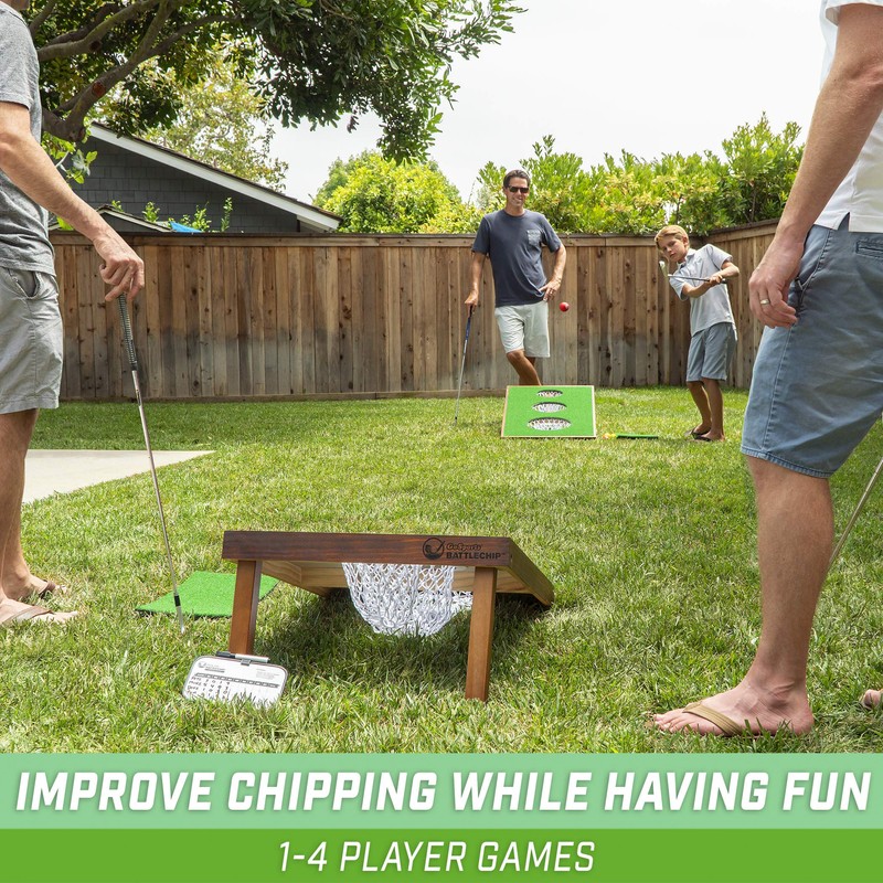 GoSports BattleChip Versus Golf Game - Includes Two 3 ft