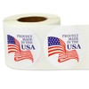 Proudly Made in The USA Stickers - Patriotic Production Sticker