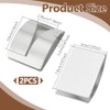 UNICRAFTALE 2Pcs Zipper Jig Tool Stainless Steel Zipper Jig Helper