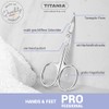 TITANIA Nagelschere Solingen mit Turmspitze (9,5cm) • Extra scharfe und