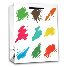 2 Gift Bags 32 cm x 26 cm x 12 cm Gift Bags Large Birthday Wedding Christmas Set of 2 Large L 22