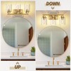 SKEJAO Bathroom Vanity Light Over Mirror,Bathroom Light Fixture Wall Sconce