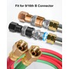 Oxy-Fuel Quick Connect Torch to Hose Fittings, Oxy Acetylene Torch