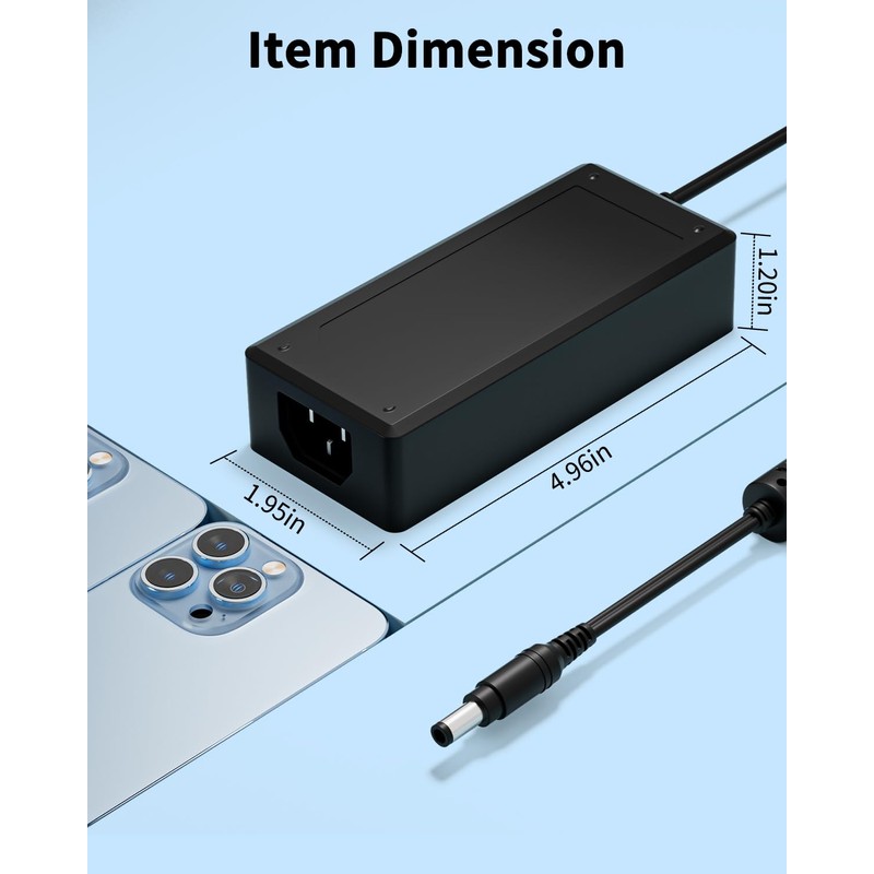 XWNV 84W AC Adapter Compatible with Drobo 4-Bay FireWire 800