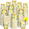 Umigy Umigy 100 Pcs Lemonade Paper Cups Disposable Lemonade Stand