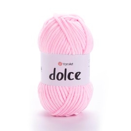 Yarnart Dolce Yarn by yarnart Soft Chenille Velvet Super Bulky Yarn Blanket amigurumi Crochet Yarn 100 gram (3.53 oz) 131 Yards (796)