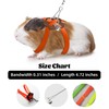 HOKABLE 2 Pack Adjustable Hamster Leash Harness for Harness for