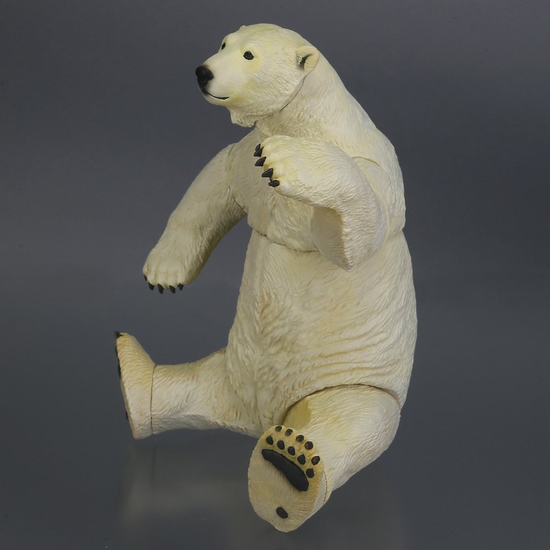 Sofubi Toy Box 009 Polar Bear Polar Bear Non-Scale Painted