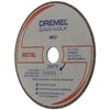 Dremel SM510c 3-Inch Metal Cut-Off Wheel, 3-Pack, Black