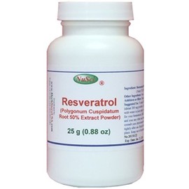 NuSci Pure Resveratrol Powder Standardized Extracted from Polygonum Cuspidatum Root (25 Grams (0.88 oz))