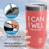 Flairy Land Daily Affirmation Coral Edition Tumbler 20oz - End