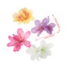 Finyoffiy 4Pcs Artificial Flower Hair Clip Bohemian Flower Hairpin Hair