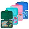 Yumbox Lunch Box Tapas 4 Compartment, Seville Purple (Rainbow)