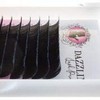 DAZZLING Cashmere Mink Ellipse Flat Eyelash Extensions, 0.15mm J Curl,