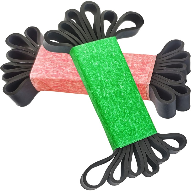 Tactical Rubber Bands - 40 Pack Assorted Sizes (2.4", 3.3",