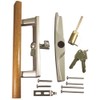Patio Door Lock and Handle Aluminum with Key Lock