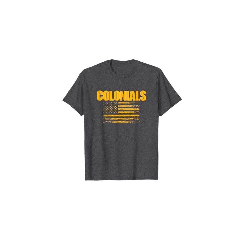 Clay Colonials USA Flag Pride T-Shirt