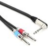 Pro Co PARKER15 Magnetic Piezo Guitar Y-Cable - 15 Feet
