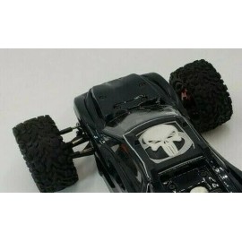 RC3D RACING Fits Traxxas Rustler 4X4 Custom Roof Top Skid Plate Upgrade,Skull 7 Colors  - WHITE