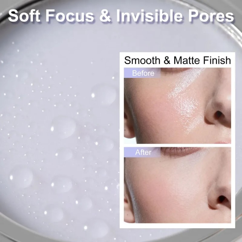 V Base De Maquillaje Líquida Y Polvo Compacto Facial A