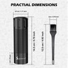 Professional Pepper Grinder Mill Manual - Aluminum Heavy Duty Pepper