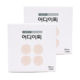 Unisex Where-Ichi Nipple Patch 48mm 200 sheets, 2 pieces / 남녀공용 어디이찌 니플패치 48mm 200매, 2개