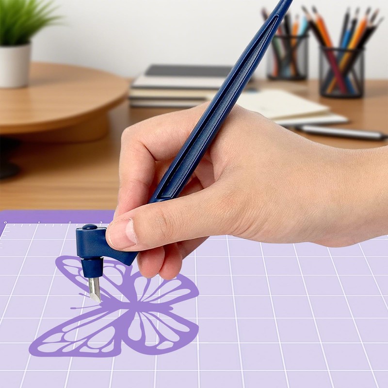 Yeqqzq 8 Pcs Cutting Mat, 12"x12" Thickened Self Healing Cutting