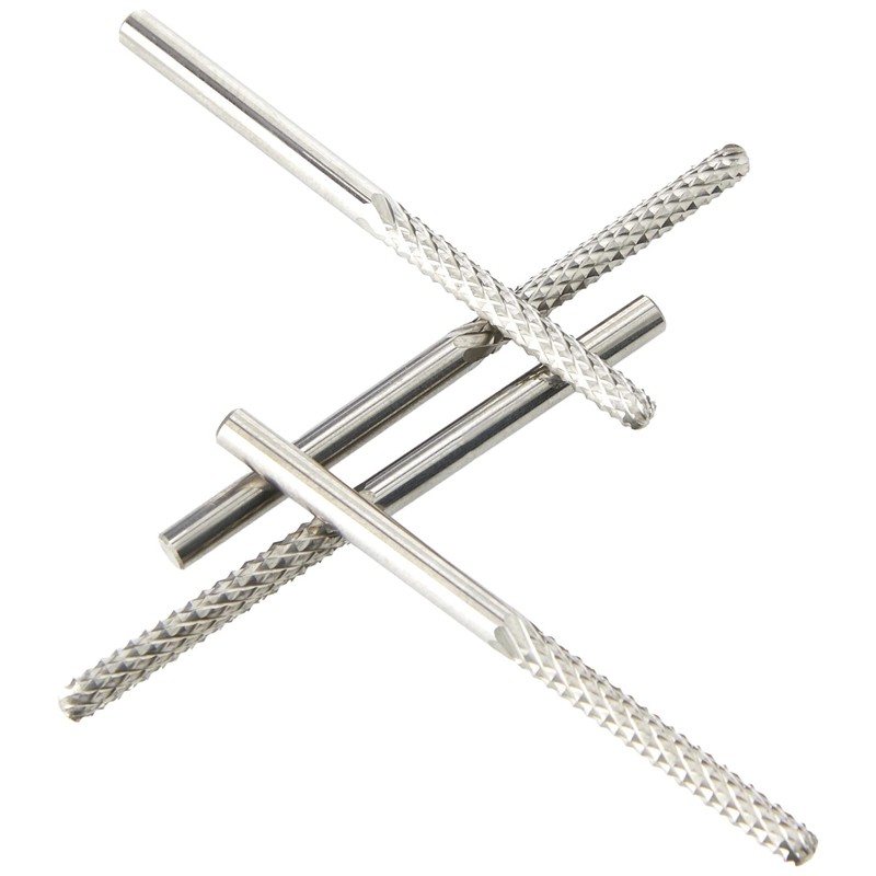 Roto Zip TC4 1/8-Inch Tile-Cutting Carbide Zip Bits, 4-Pack, Silver