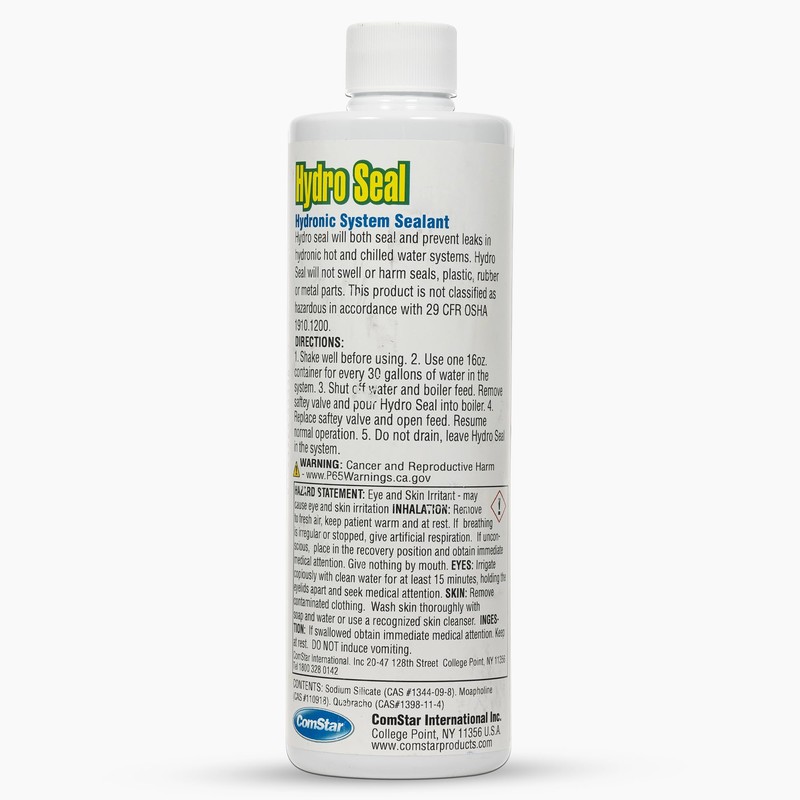 ComStar Hydro Seal, Hydronic System Sealant, Seals & Prevents Leaks,