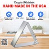 Foose Triangle Cookie Cutter 3 Inch –Tin Plated Steel Cookie