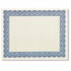 PaperDirect Traditional Blue Parchment Certificates, Blue on Parchment, 8.5 x