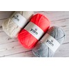 Korbond Yarn - Light Grey - 2 x 100g Acrylic