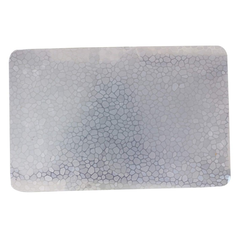 Kuber Industries Stone Design 6 Piece PVC Refrigerator Drawer Mat