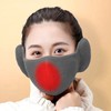 Face Mask for Exercise, Cycling, Hiking, and Cold Protection Cold Protection Mask Grey 2ea