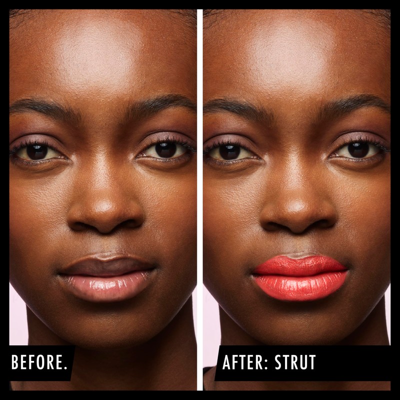 Sleek MakeUP Luxe Lip Satin Lipstick, Highly Pigmented, Hydrating, Creamy