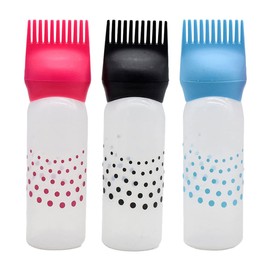 Beavorty Sets Refillable Hair Dye Bottles Hair Dye Shampoo Containers Salon Use Material Leakproof Design Pcs